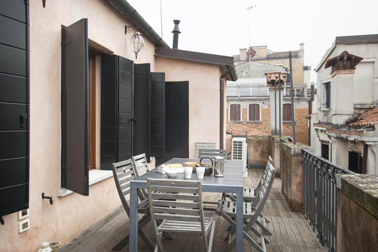 Apartament Terrazza Rialto Wenecja Zewnętrze zdjęcie